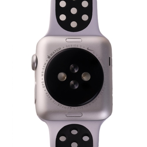 Дисплей корпус шлейф плата Apple Watch 3 42 mm годинник iCloud заблокований (сріблястий оригінал 100%) фото 2