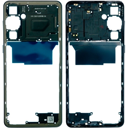 Рамка корпусу Samsung Galaxy M55 M556 (синя)