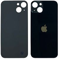 Задняя крышка Apple iPhone 13 (черная AAA с большим отверстием)