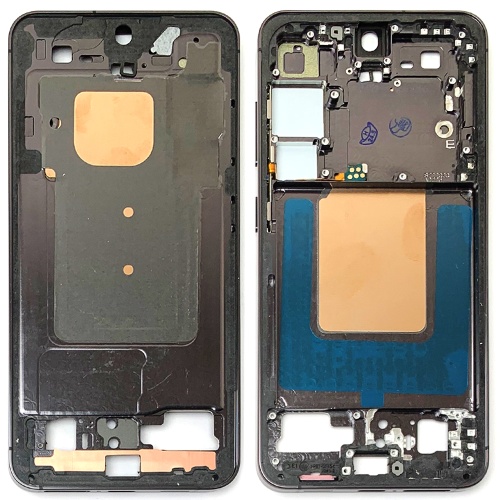 Рамка дисплея Samsung Galaxy S24 (чорна Onyx Black оригінал Китай) фото 2