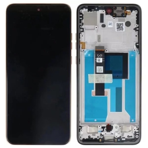 Дисплей Motorola Edge 50 Neo XT2409 з тачскріном (оригінал 100% Service Pack із золотистою рамкою)