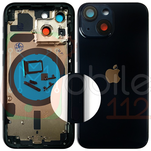Корпус Apple iPhone 13 Mini (черный оригинал Китай US)