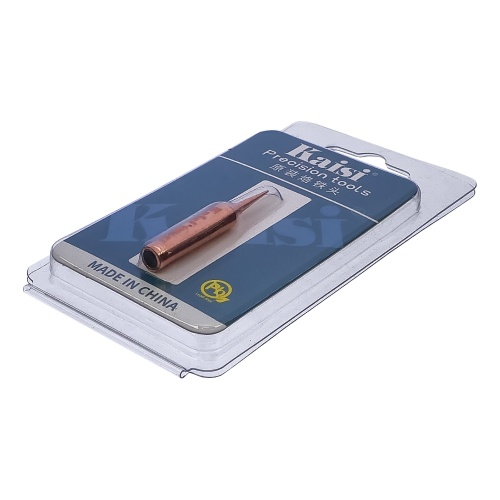 Жало паяльника мідне Kaisi 900M-T-I рівний конус (в блістері)