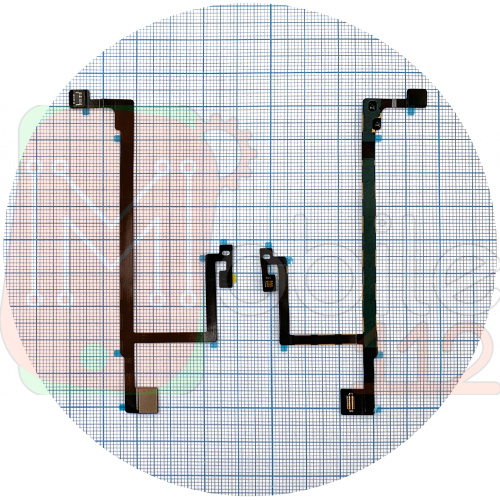 Шлейф Apple iPad Air 4 2020 c датчиком вспышки межплатный - основной (AAA)