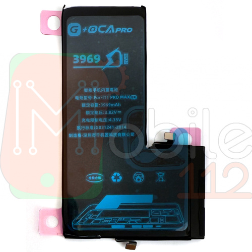 Акумулятор Apple iPhone 11 Pro Max (оригінал G+OCA Pro 3969 mAh)