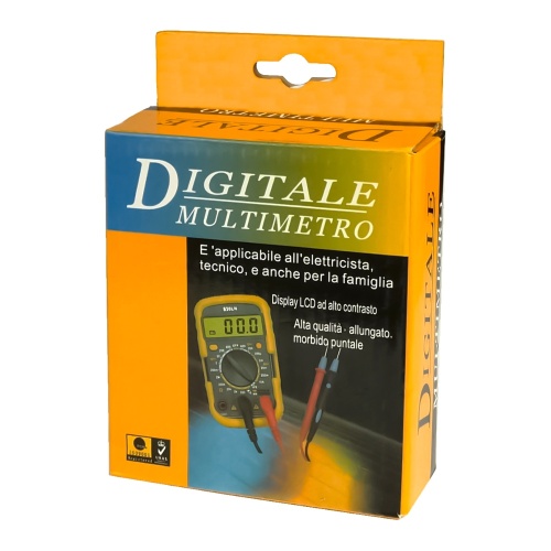 Мультиметр цифровий DT-830LN з підсвічуванням (струм до 10А) фото 4