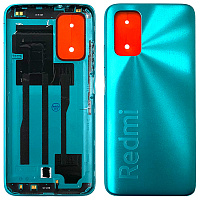 Задня кришка Xiaomi Redmi 9T (зелена оригінал Китай)