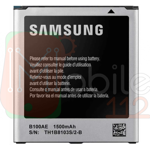 Аккумулятор Samsung B100AE кач. AAA (совм EB425161LU BG313BBE F1M7FLU B105AE) S7260 S7262 S7270 S7272 S7275 S7278 S7390 S7392 S7570 S7572 S7580