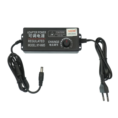 Блок питания XY-0605 с регулировкой напряжения 3-12V/ 5A, EU 220V