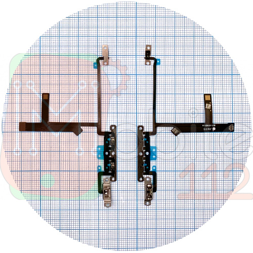 Шлейф Apple iPhone XS с кнопками громкости (оригинал Китай)