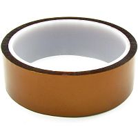 Термостійкий скотч каптоновий, коричневий 50 мм (max t 300 гр)