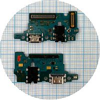 Шлейф Samsung Galaxy M51 M515F з роз'ємами зарядки, навушників та мікрофоном - плата зарядки (оригінал 100%)