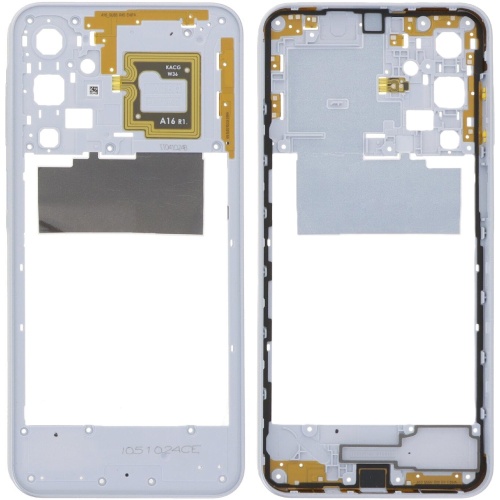 Рамка корпусу Samsung Galaxy A16 5G A166 (сіра) Рамка корпусу Samsung Galaxy A16 5G A166 (сіра)