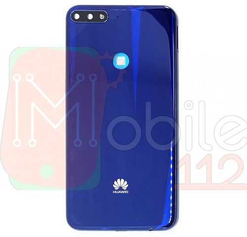 Задня кришка Huawei Y7 2018, LDN-L01, LDN-LX3 (синя)