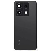 Задня кришка Xiaomi Redmi Note 13 Pro 5G (біла зі склом камери)