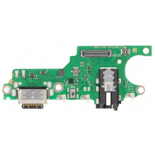 Шлейф Nokia X10 TA-1350, TA-1332 з роз'ємами зарядки, навушників та мікрофоном - нижня плата (AAA)