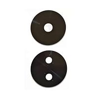 Стекло камеры Oppo A78 5G (черное комплект 2 шт)