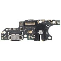 Шлейф Honor X6a з роз'ємами зарядки, навушників та мікрофоном - нижня плата (AAA)