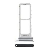 Держатель Sim карты Samsung Galaxy Note 10 (черный на 2 Sim)