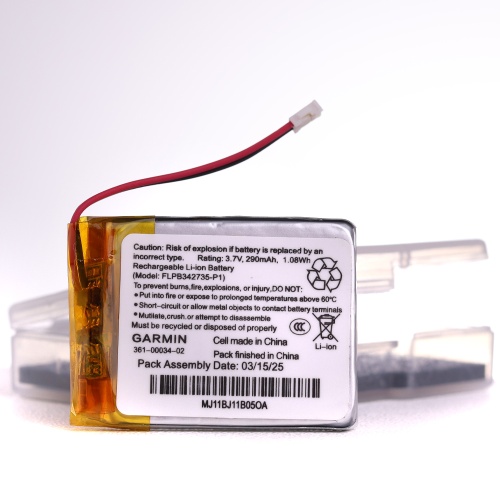 Акумулятор Garmin 361-00034-02 Edge 520, Edge 820 (оригінал Китай 290 mAh)