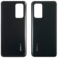 Задняя крышка Xiaomi Poco F5 Pro (черная)