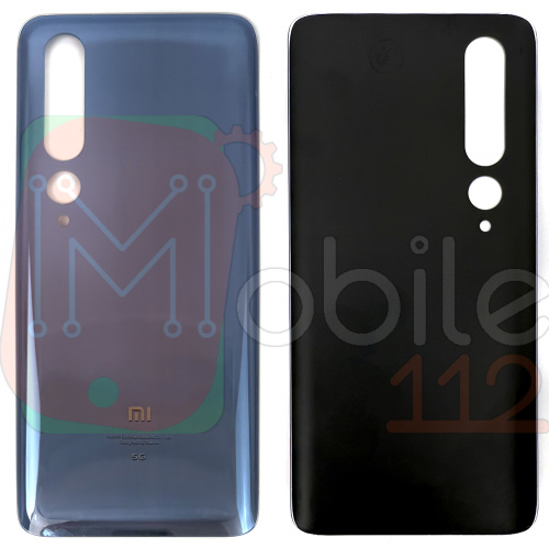 Задня кришка Xiaomi Mi 10 (сіра)