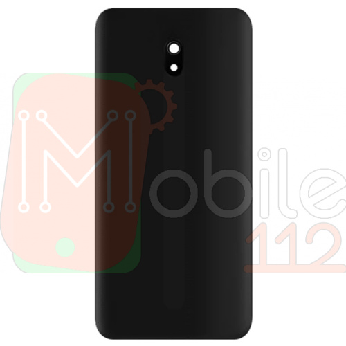 Задня кришка Xiaomi Redmi 8A M1908C3KG (чорна оригінал Китай зі склом камери)