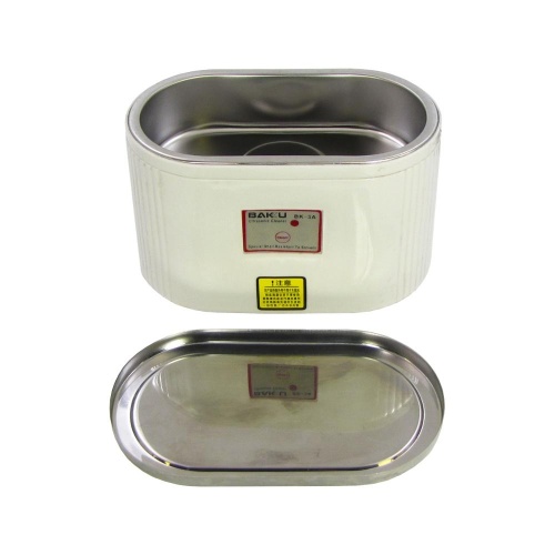 Ультразвукова ванна Baku BK-3A з металевою кришкою (однорежимна 30W, 0.7L) Ультразвукова ванна Baku BK-3A з металевою кришкою (однорежимна 30W, 0.7L)