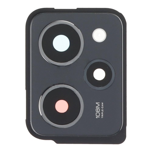 Скло камери Xiaomi Poco X5 (з чорною рамкою)