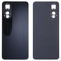 Задня кришка Oppo A78 4G CPH2565 (чорна оригінал Китай без скла камери)