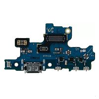 Шлейф Samsung Galaxy S10 Lite G770F с разъемом зарядки и микрофоном - нижняя плата (AAA)