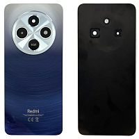Задняя крышка Xiaomi Redmi 14C (синяя оригинал Китай со стеклом камеры)