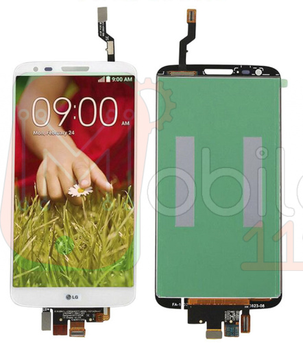 Дисплей LG G2 D802 D805 + тачскрин (белый)