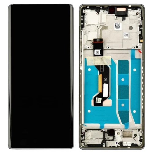 Дисплей Motorola Moto G85 XT2427-3 з тачскріном (оригинал 100% Service Pack з сірою рамкою)