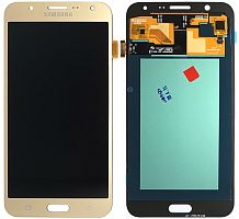 Дисплей Samsung Galaxy J7 2015 J700 з тачскріном (золотистий OLED Big LCD)