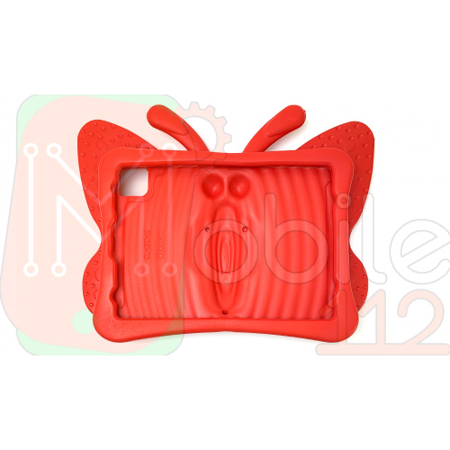 Дитячий протиударний чехол Butterfly iPad 11, iPad 10, iPad Air 4, iPad Air 5, iPad Pro 11 (червоний) фото 2
