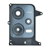 Стекло камеры Xiaomi Redmi Note 12 5G (с черной рамкой)