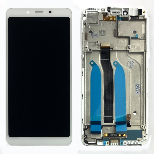 Дисплей Xiaomi Redmi 6, Redmi 6A M1804C3DG з тачскріном (белый с передней панелью и датчиком )