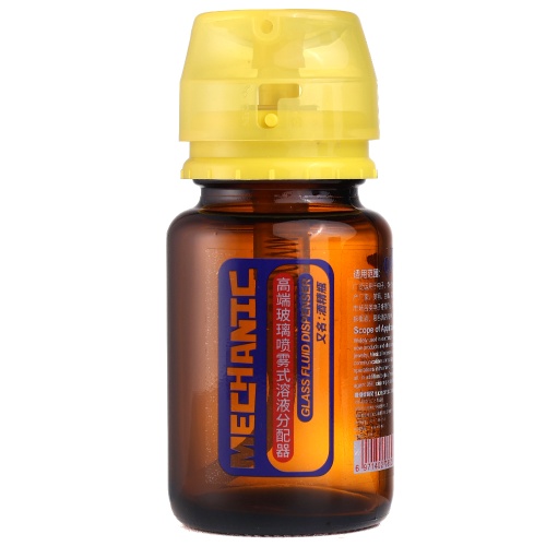 Ємність для спирту Mechanic Q80, 100 мл (скляна) з фіксатором