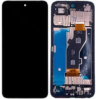 Дисплей Tecno Spark GO 1 KL4 з тачскріном з рамкою (оригінал Китай)