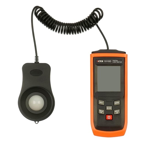 Люксметр цифровой Victor 1010D (измерение 0-200000 lux) фото 2