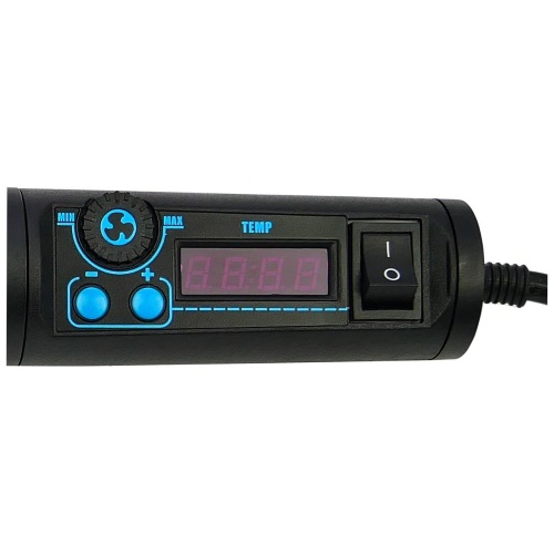 Термофен WEP 8858-I з вбудованим цифровим блоком управління (регулювання t 100-480 гр C, 650W, 220V) фото 3