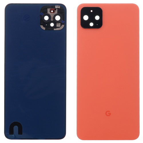Задня кришка Google Pixel 4 XL (помаранчева оригінал Китай зі склом камери)