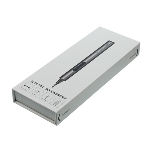 Аккумуляторная отвёртка Aida A-1802A c LED подсветкой (20 бит, Mini намагничиватель/ размагничиватель, USB-Type-C) фото 4