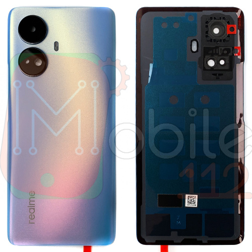 Задня кришка Realme 10 Pro+ Plus 5G RMX3687 (блакитна Original New зі склом камери)