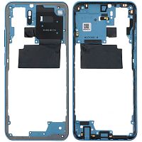 Рамка корпусу Xiaomi Poco M5s (блакитна)