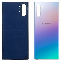 Задня кришка Samsung Galaxy Note 10 Plus N975F (срібляста оригінал Китай)