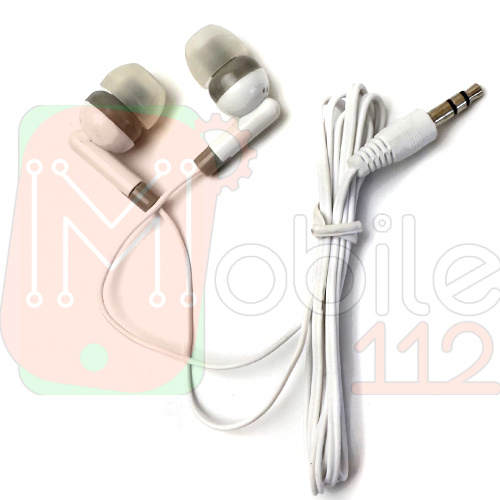 Навушники провідні вакуумні mix color 3,5mm (сірі)