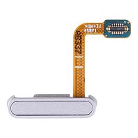 Шлейф Samsung Galaxy Tab S9 FE+ Plus X610 з кнопкою включення та сканером відбитка пальця (сріблястий оригінал Китай)