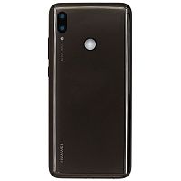 Задня кришка Huawei P Smart 2019 POT-LX1 (чорна зі склом камери)